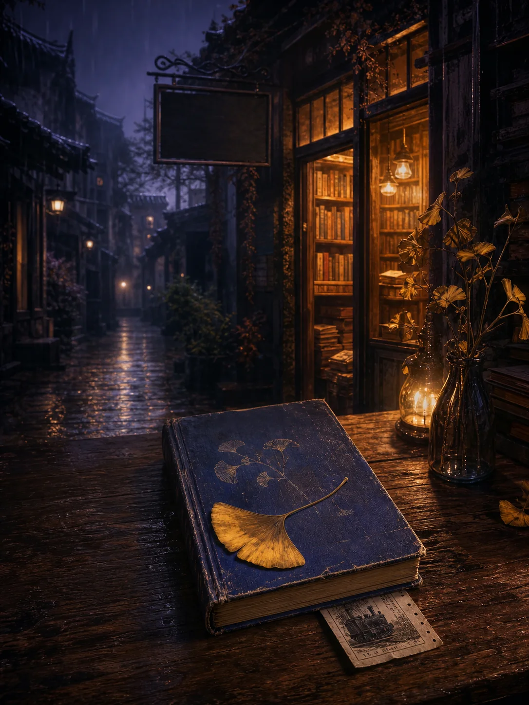 旧书店的最后一夜封面